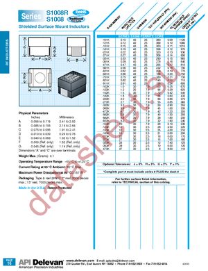 S1008-152J datasheet  